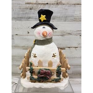 1999 Crazy Mountain Nite Lite Snowman # 045436